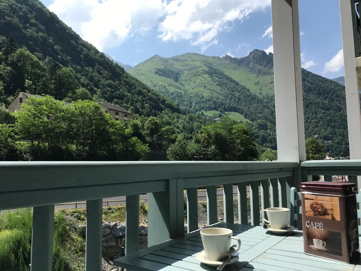 T2 +Alcove, Recent 4/5 Pers. Parking. Balcon. Wifi Apartment Cauterets France